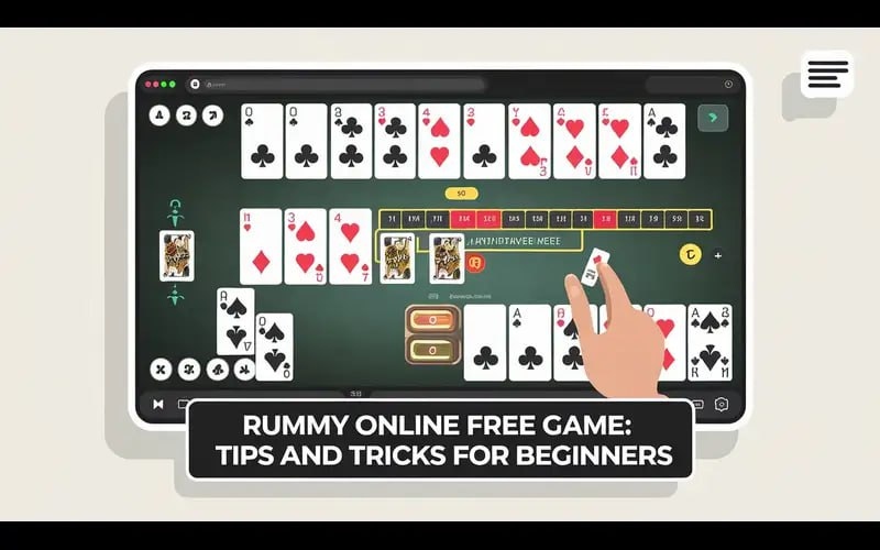 rummy online free game featured image